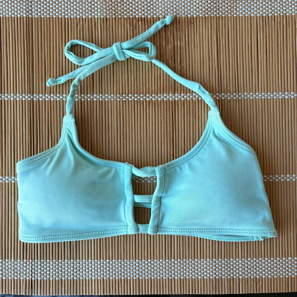 Midori Bikini Top in mint